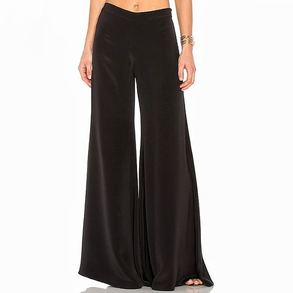 🌸 Alexis | Black Bell Bottom Pants size Small - Picture 4 of 16